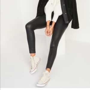 Faux Leather Leggings